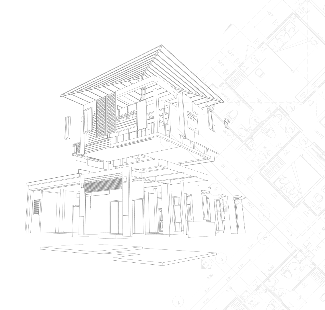 Architectural process illustration